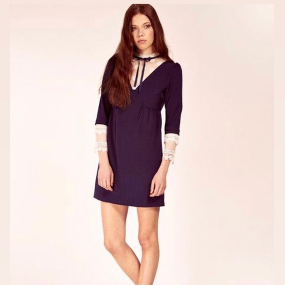 Dahlia Clothing Dresses & Skirts - Dahlia Clothing Talitha Babydoll Neck Tie Dress
